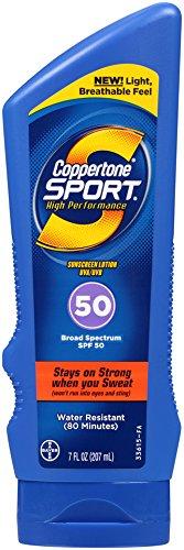 Coppertone Coppertone Sport Sunscreen SPF 50 Lotion, 7 Ounce