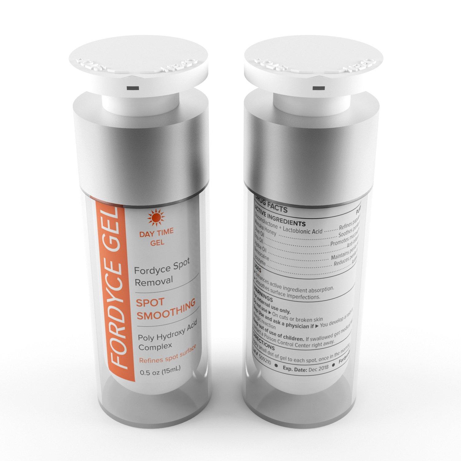 FordyceGel Fordyce Spots Removal Cream. The first clinically proven fordyce spot home treatment for men and women. Works fast and is painless. Better results than laser therapy.