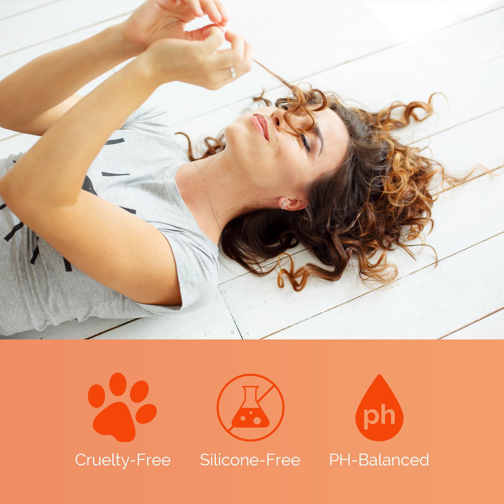 Curl Keeper Curl Keeper Heat Protection Cream for All Curl Types - Travel-Size Thermal Styling Protectant for Curly Hair, Flat Iron & Blow Dry (8 Fl Oz)