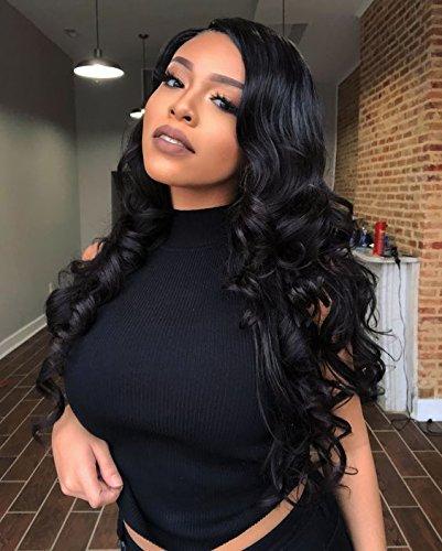 Bella Hair Bella Hair Best One Donor Human Hair Extensions Natural Color Virgin Human Hair Loose Wave 3 Bundles 14"16"18"