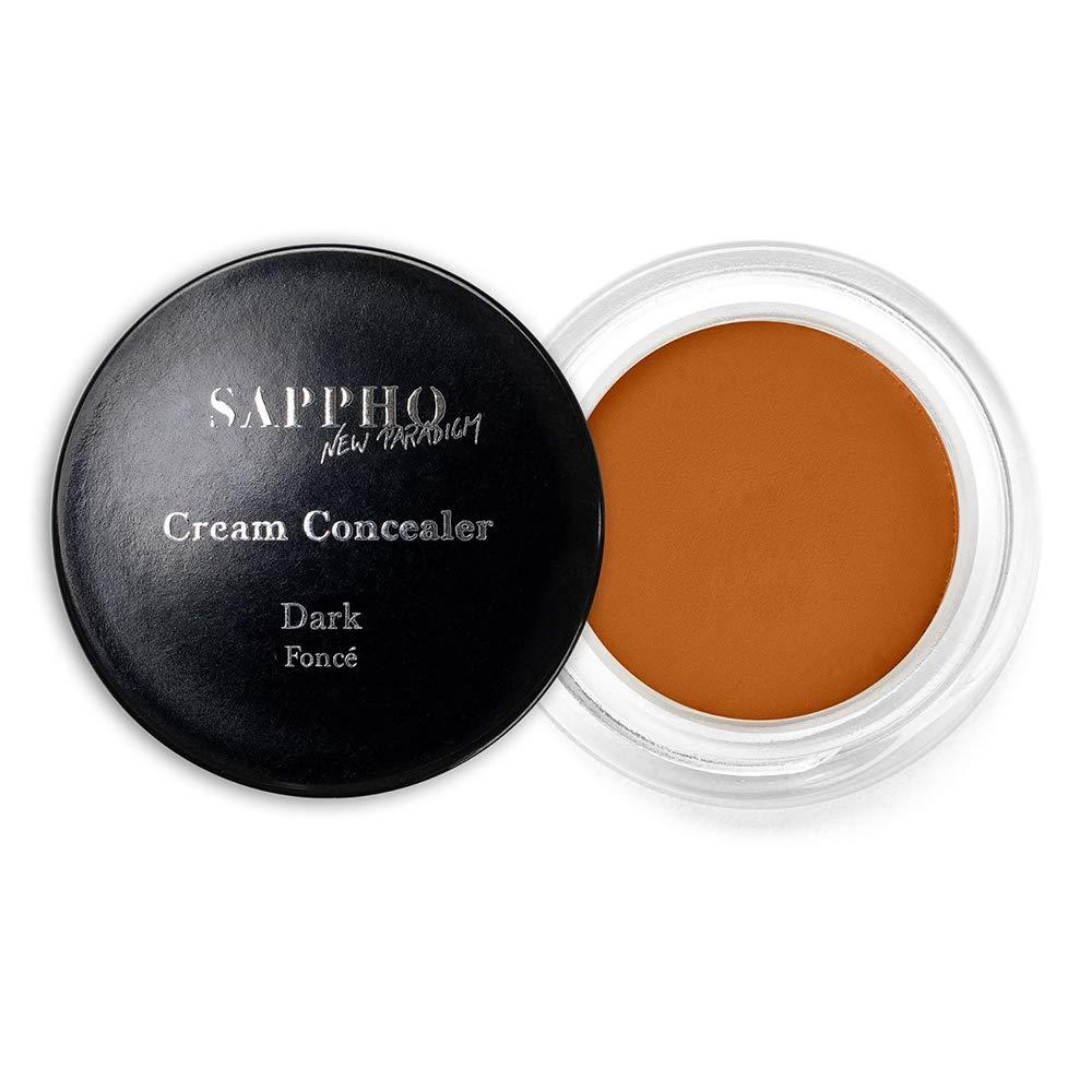 Sappho Organics SAPPHO New Paradigm - Organic Cream Concealer | Clean, Vegan, Cruelty-Free Makeup (5 - Dark)