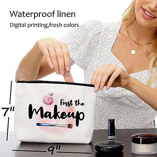 Blue Leaves Blue Leaves Lawyer Gifts for Women, Law School Graduation Gifts, Gift Idea for Law School, Judge, Attorney, Student, Paralegal, Prosecutor, Funny Lawyer Makeup Bag Make Up Pouch, Law School Supplies