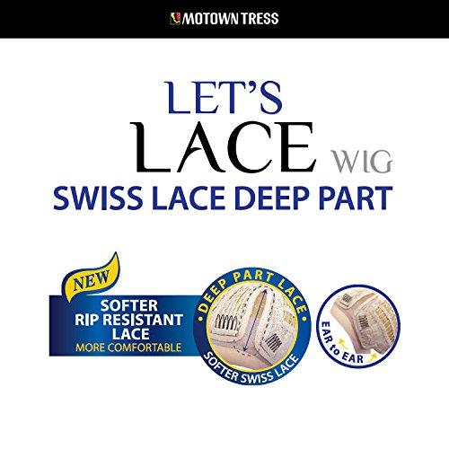 Motown Tress Motown Tress Deep Part Swiss Lace Front Wig â€“ LSDP-Fara - 1B