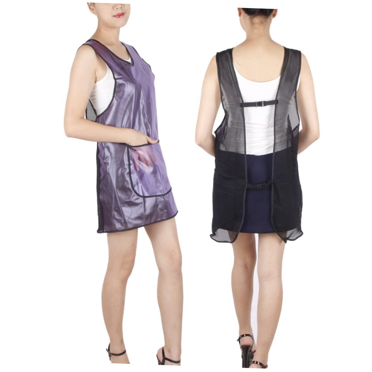 minkissy minkissy Hair Dyeing Clothes Barber Aprons for Men Fashion Comfortable Material Waterproof Easy to Clean Barbers Uniform