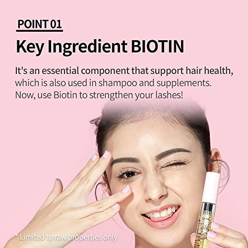 Etude House ETUDE My Lash Serum 0.6fl.oz (18g) 21AD | Easy And Comfortable Daily Eyelashes Serum With Biotin | Appearance Of Longer, Thicker Looking Lashes | K-beauty