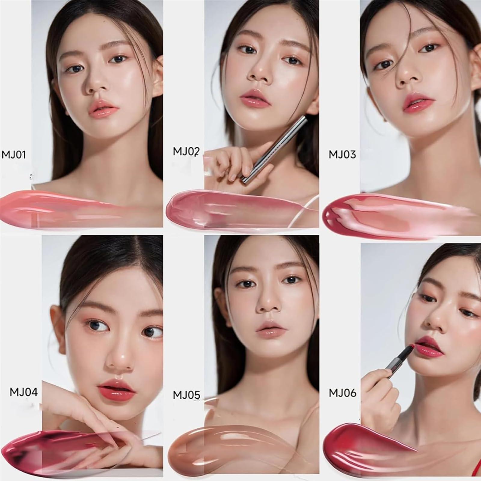 Generic Aztk Meltykiss Jelly Gloss Lipstick - Long Lasting Waterproof Non-Fading Lip Gloss (MJ04, small)