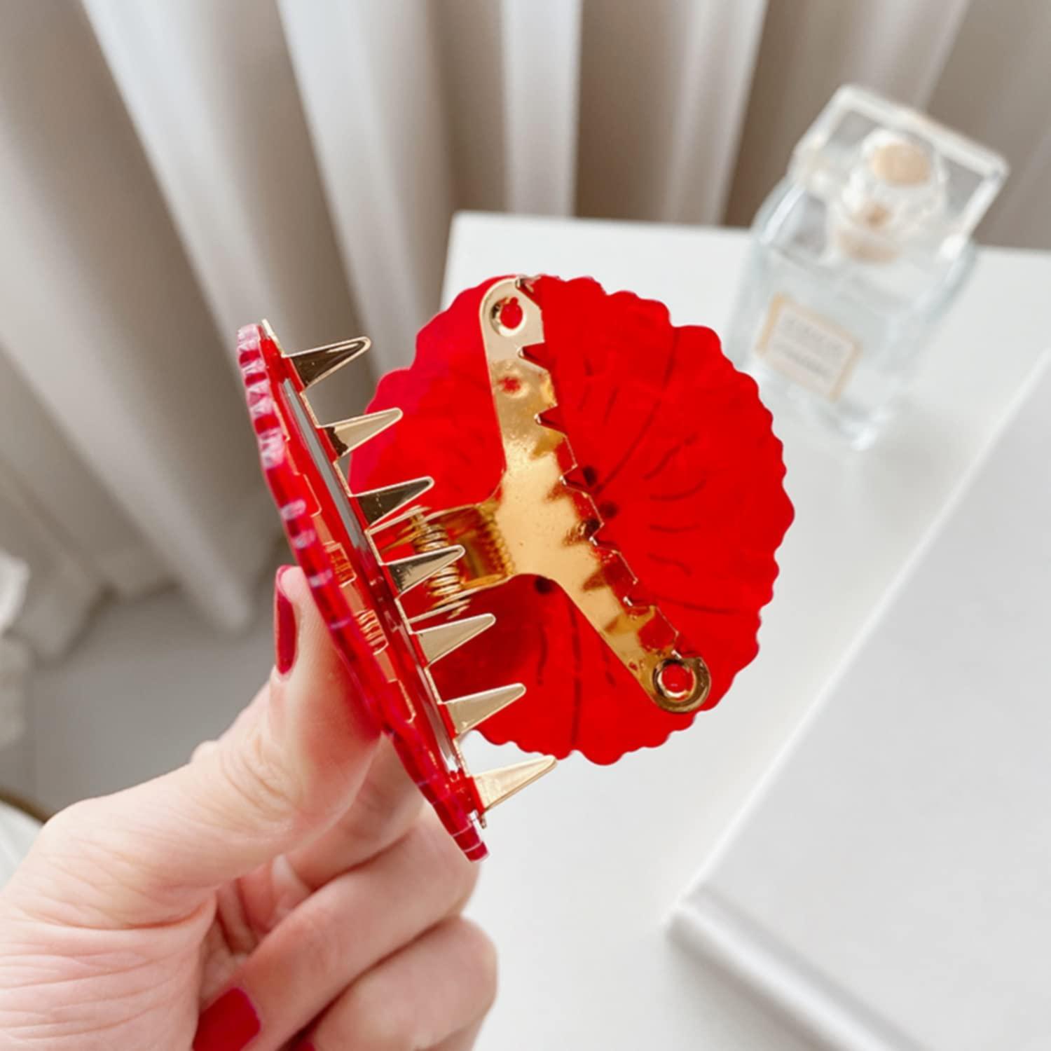 Generic Big Daisy Flower Claw Clip,Hair Claw Clips,Small Claw Clip for Women,Cellulose Acetate Hair Clips