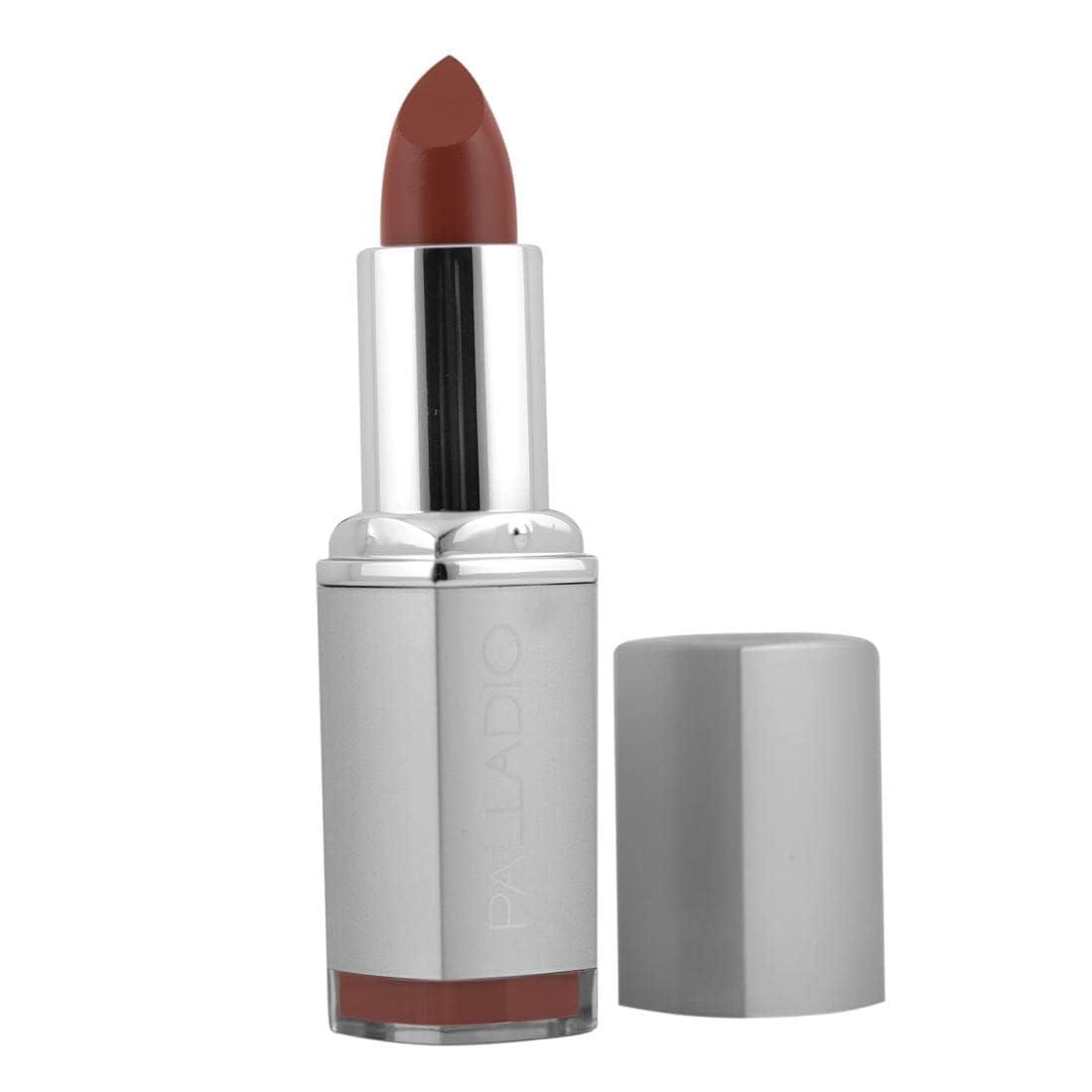 Palladio Palladio Herbal Lipstick, Rich Pigmented and Creamy Lipstick, Infused with Aloe Vera, Chamomile & Ginseng, Prevents Lips from Drying, Combats Fine Lines, Long Lasting Lipstick, Smokey Rose