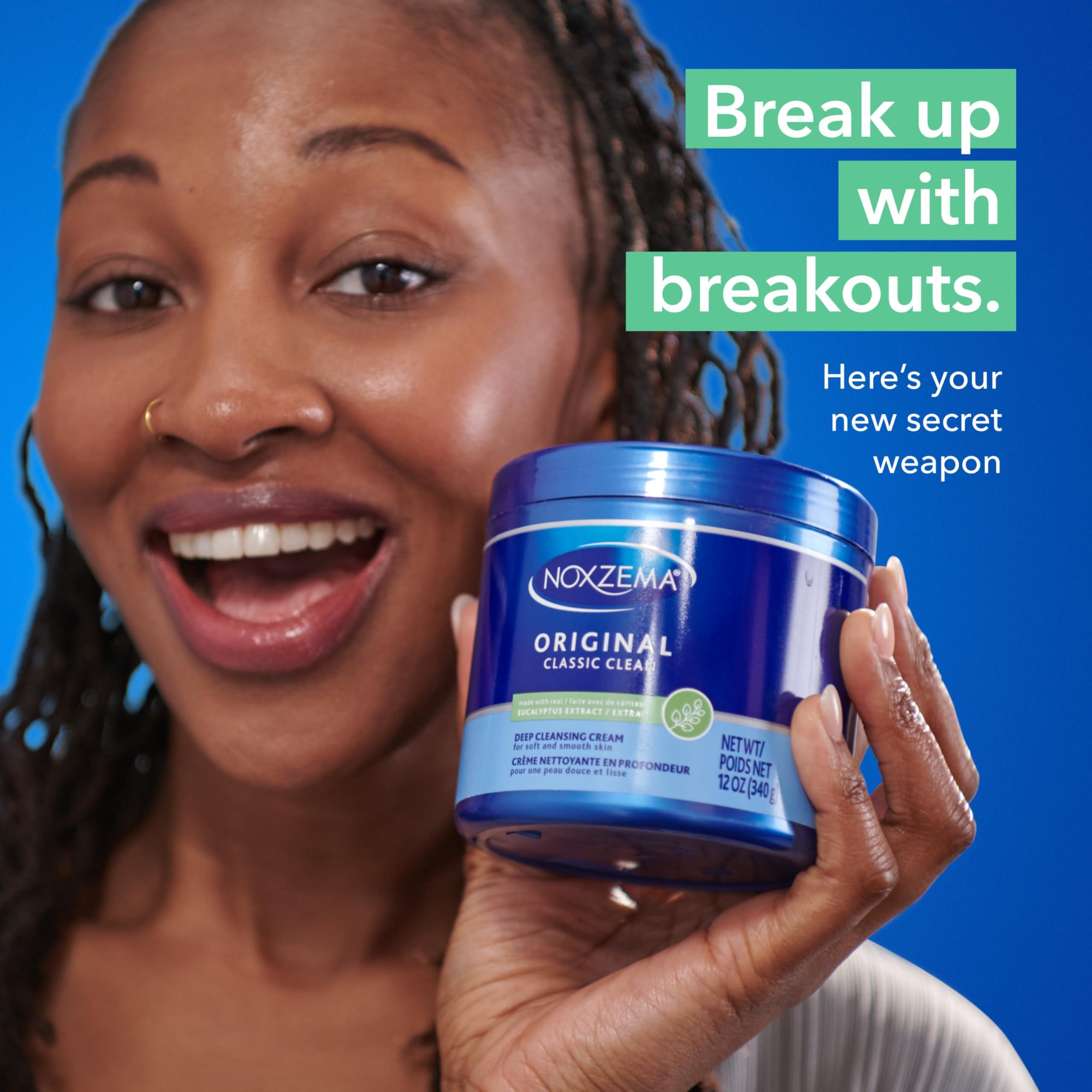 Noxzema Noxzema Classic Clean Cleanser, Original Deep Cleansing, 12 oz