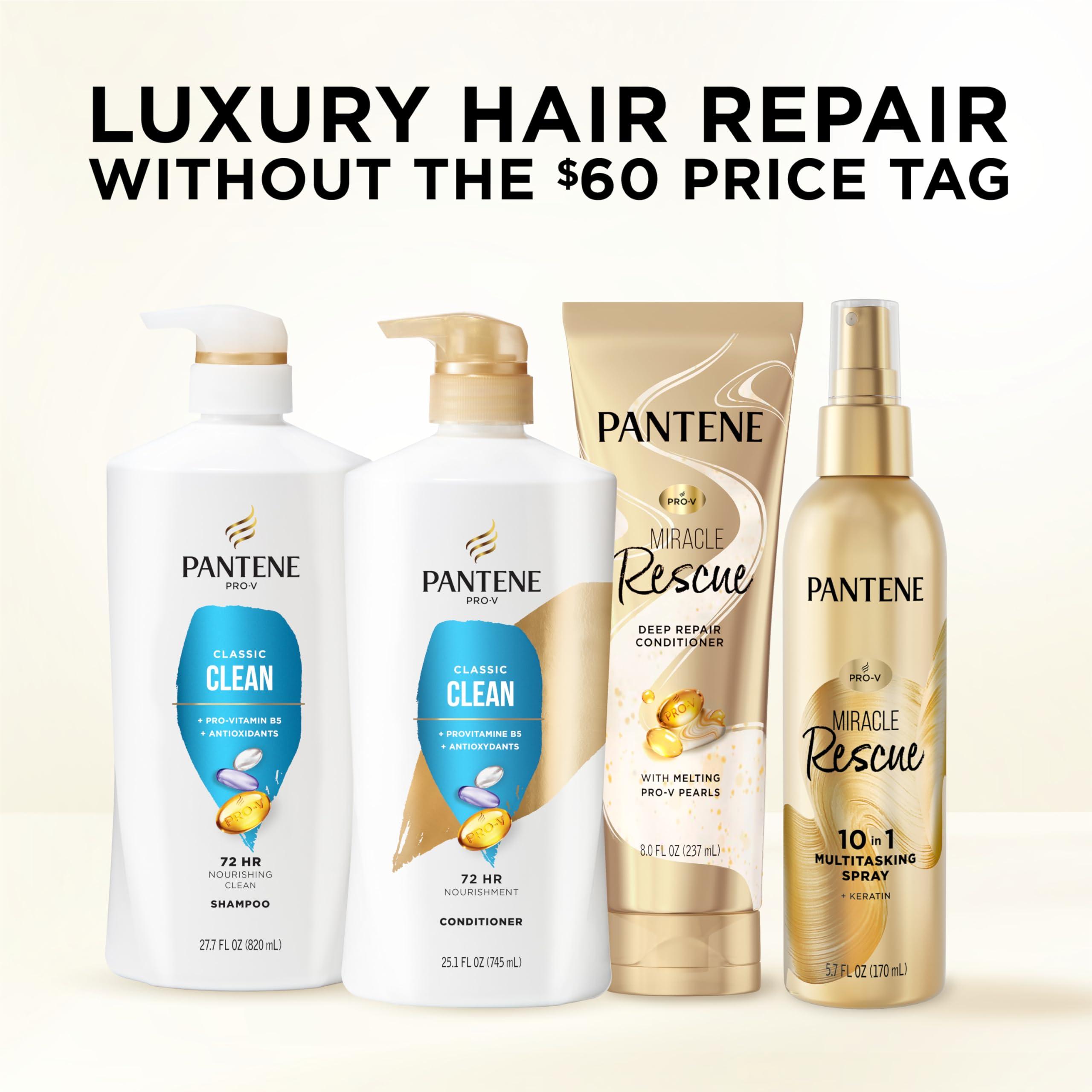 Pantene Pantene Shampoo, Conditioner and Hair Treatment Set, Classic Clean