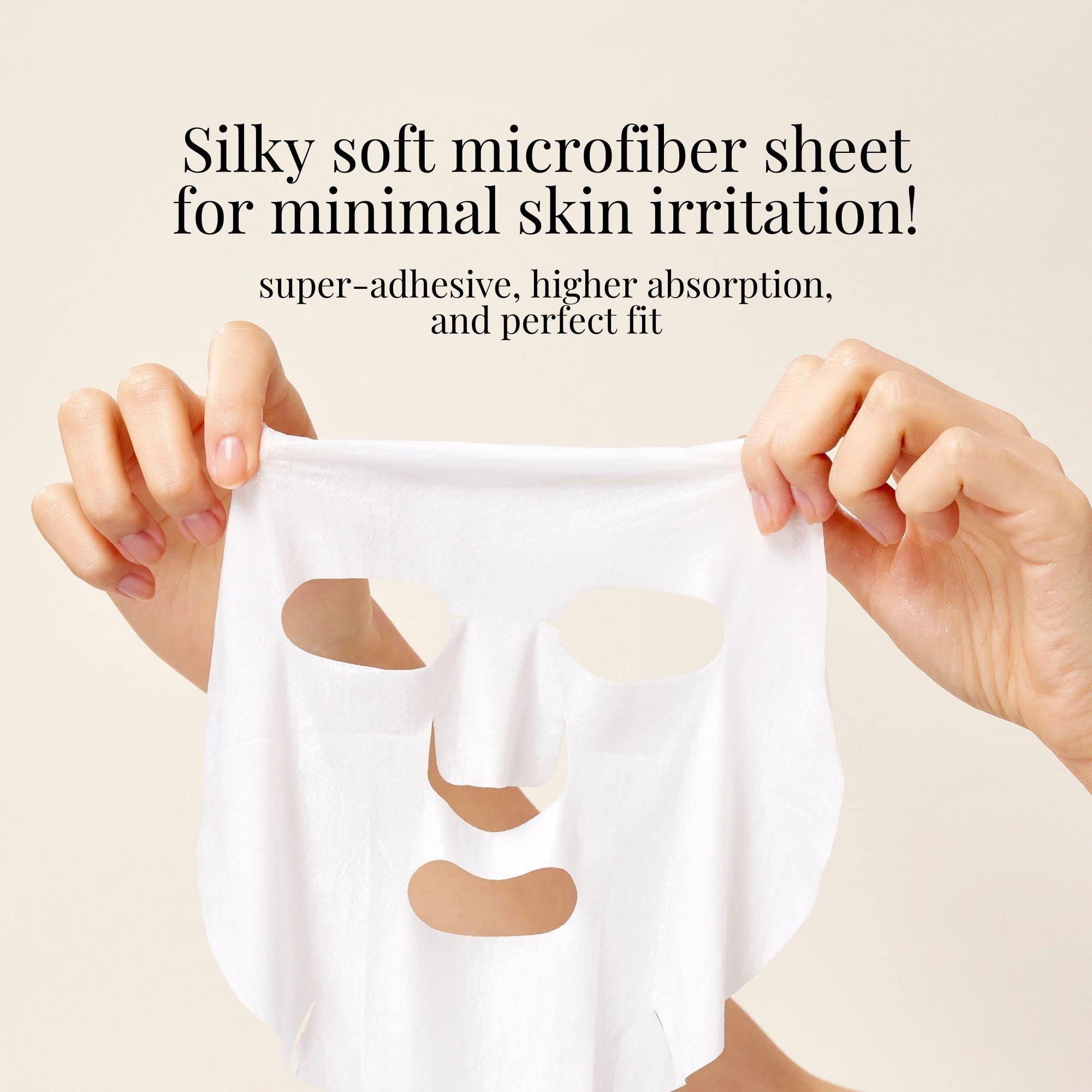 BLITHE BLITHE Replenish & Plump Bundle Set for Dry Mature Skin - Korean Skin Lifting Duo Self Care Gifts for Women for Anti-Aging (Pressed Serum Tundra Chaga, Velvet Yam Sheet Mask 5-Pack)