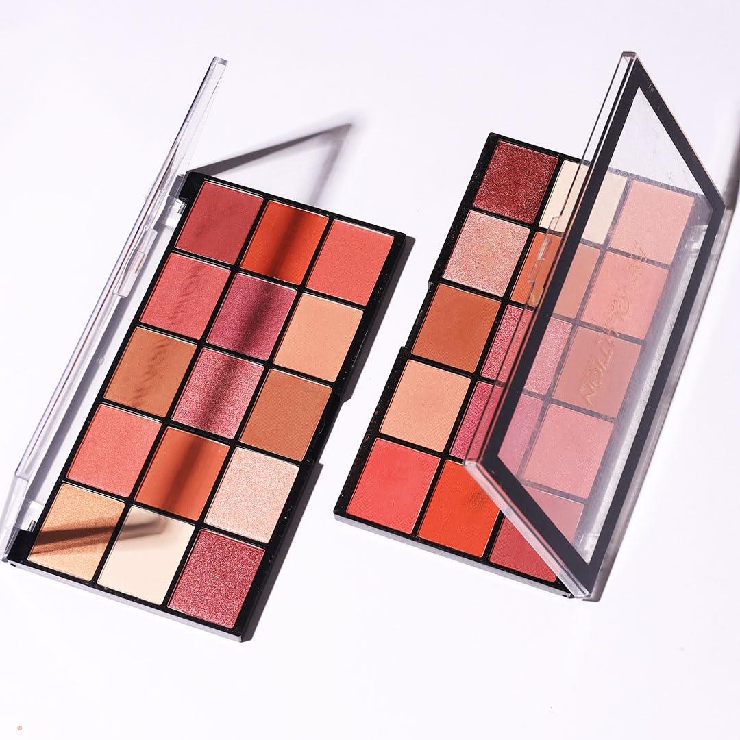 Makeup Revolution Makeup Revolution Eyeshadow Palette, Reloaded Iconic Newtrals 2, Face Make Up, Compact Eye Shadow Palette by Revolution Beauty
