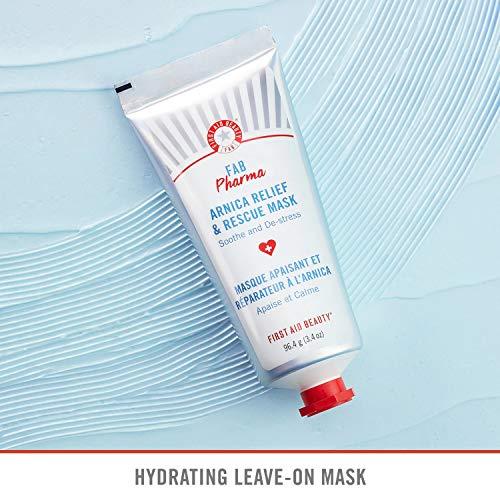 First Aid Beauty First Aid Beauty FAB Pharma Arnica Relief & Rescue Mask – Soothing Leave-On Face Mask for Dry Skin - 3.4 oz.