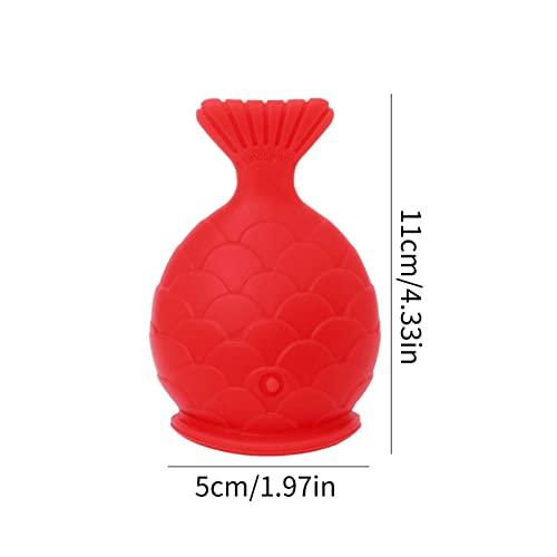 Kumprohu Kumprohu Lip Plumper Device | Soft Silicone Fish Shape Lips Enhancer,Fuller Thicker Mouth Fastly Lip Pumps Bigger Device for Women Female