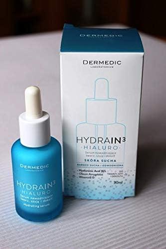 dermena HYDRAIN3 HIALURO hydrating serum for face, neck and decolltage