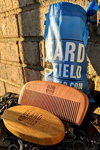BEARDFIELD Best Bristle Beard Brush and Beard Comb kit NEW! - Ideal gift for the Bearded Man ?