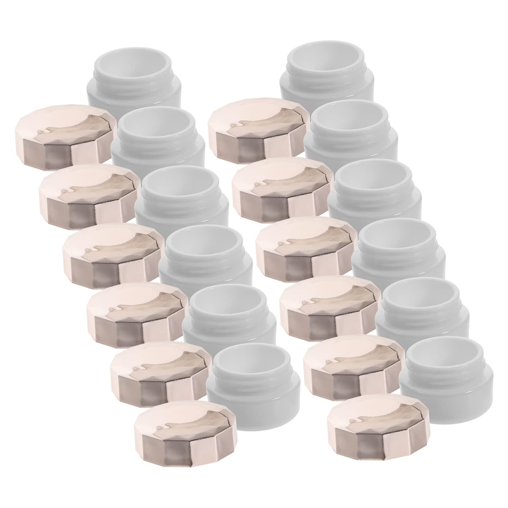 minkissy minkissy 3sets Refillable Plastic Makeup Jars Sufficient Quantity for Different Skin Care Products Easy to Clean 12pcs*3