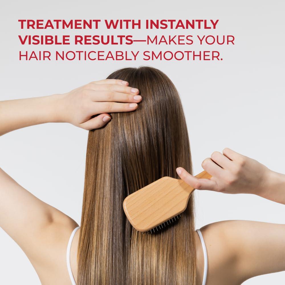 MOEV MOEV ANNURCATIN Shampoo and Conditioner Set for Women, Korean Biotin Hair Growth Volumizing Shampoo, Paraben-Free Natural Apple Wash-Off Hair Mask, Rose Thickening for Damaged Hair