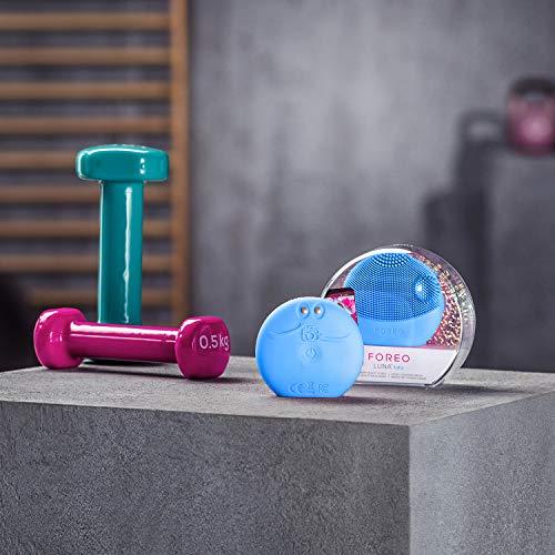 FOREO FOREO LUNA fofo Smart Facial Cleansing Brush and Skin Analyzer, Aquamarine, Personalized Cleansing for a Unique Skincare Routine, Bluetooth & Dedicated Smartphone 1 Count (Pack of 1)