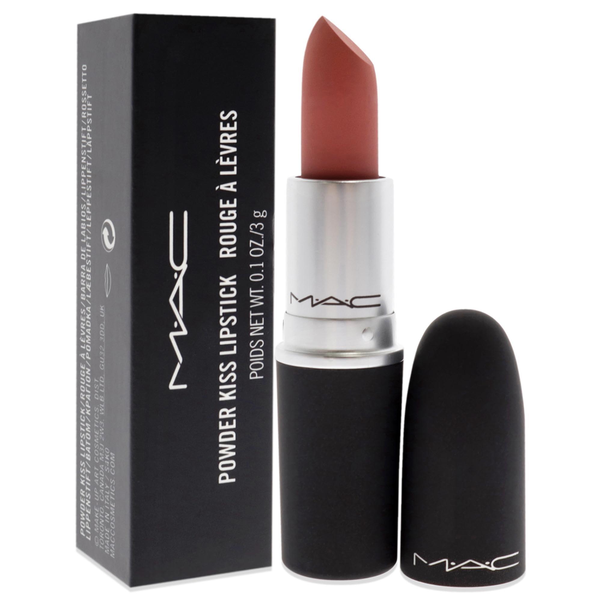 MAC Powder Kiss Lipstick - 314 Mull It Over by MAC for Women - 0.1 oz Lipstick