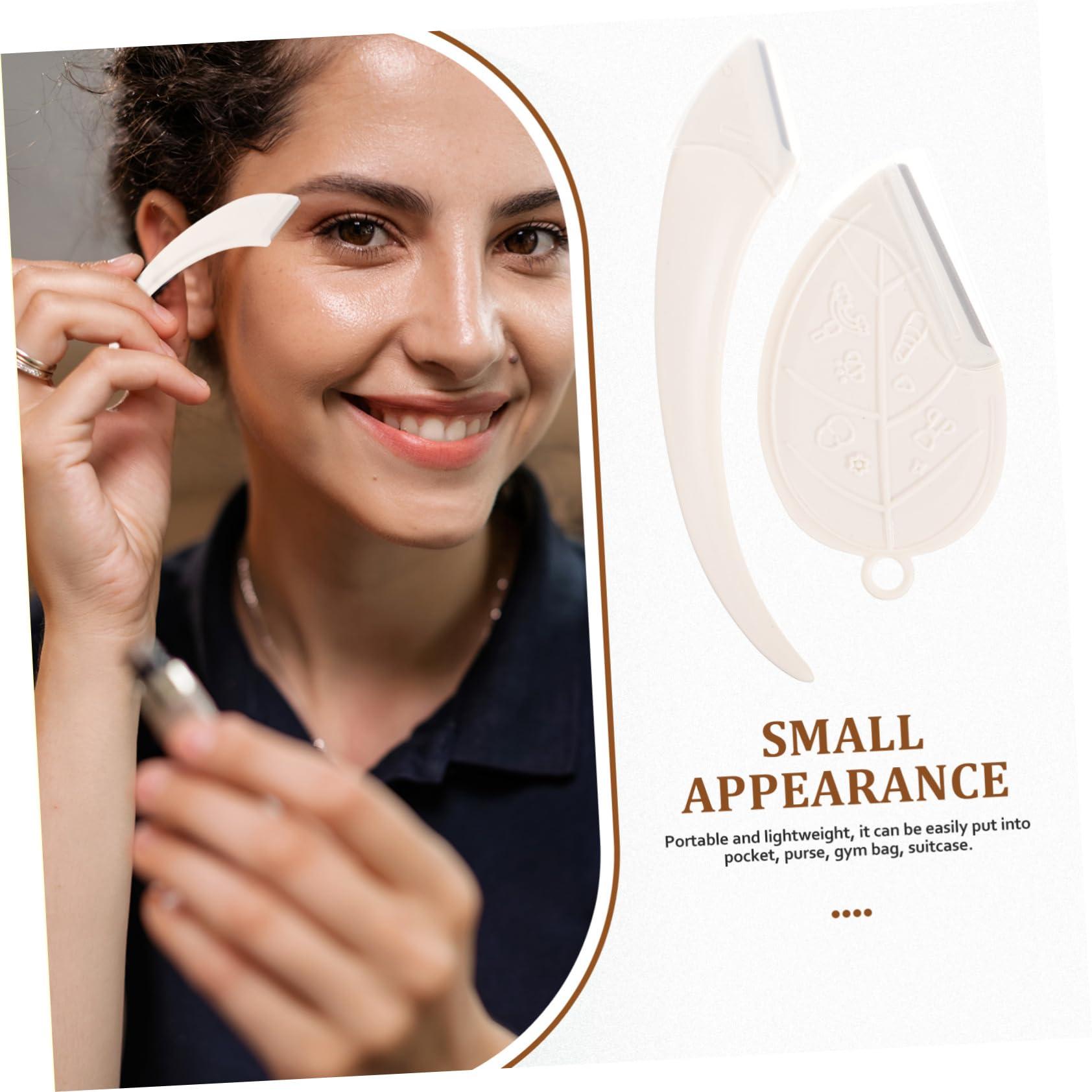 BIUDECO BIUDECO Mens Eyebrow Trimmer Kit 2pcs Facial Hair Razors Women\' Tools Easy to Use and Carry for Travel or Office