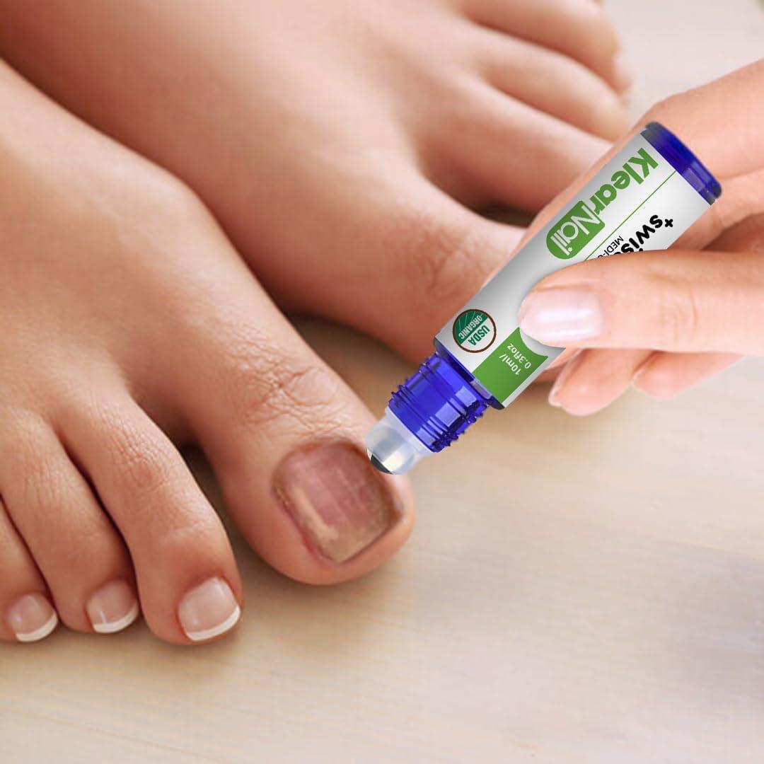 Swissklip Swissklip Nail Care Bundle I Heavy Duty Toenail Clippers for Seniors Thick Toenails I Medi-Care Toenail Stick I Natural Solution for Healthy Nails I 360 Nail Clipper