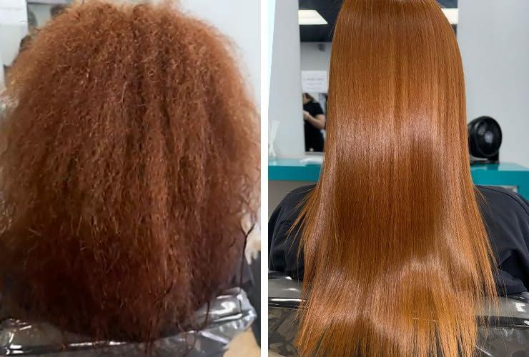 Hair Bar NYC Hair Bar NYC Silk Touch Keratin Treatment 120ml / 4.06 fl oz | Advanced Hair Repair & Smoothing Treatment | Deep Nourishment, Frizz Control, Shine Enhancement, Protein Infusion, and Color Protection