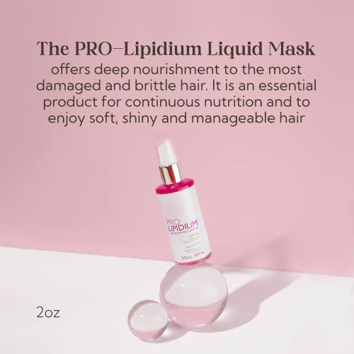 MAXLISS PROFESSIONAL MAXLISS PROFESSIONAL Pro Lipidium Hair Repair Mask, Deep Nutrition for Dry and Damaged Hair, with Macadamia Oil, Olive Oil, Argan Oil and Sesame Oil, 2 Oz