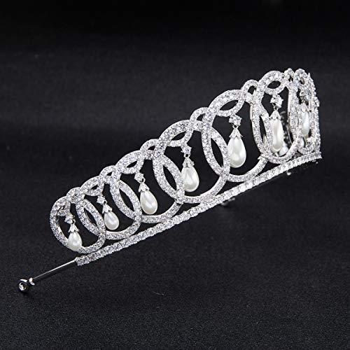 SEPBRIDALS The Grand Duchess Vladimir Tiara, Wedding Bridal Tiara Crown Diadem Women Hair Accessories CH10223