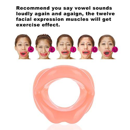 Sonew Face Sleeping Lifting Hammock Lips Trainer Smile Corrector Silicone Face Lifting Chin Belt Exercise Mouth Muscle Tightener Tightening Anti Wrinkle Tool