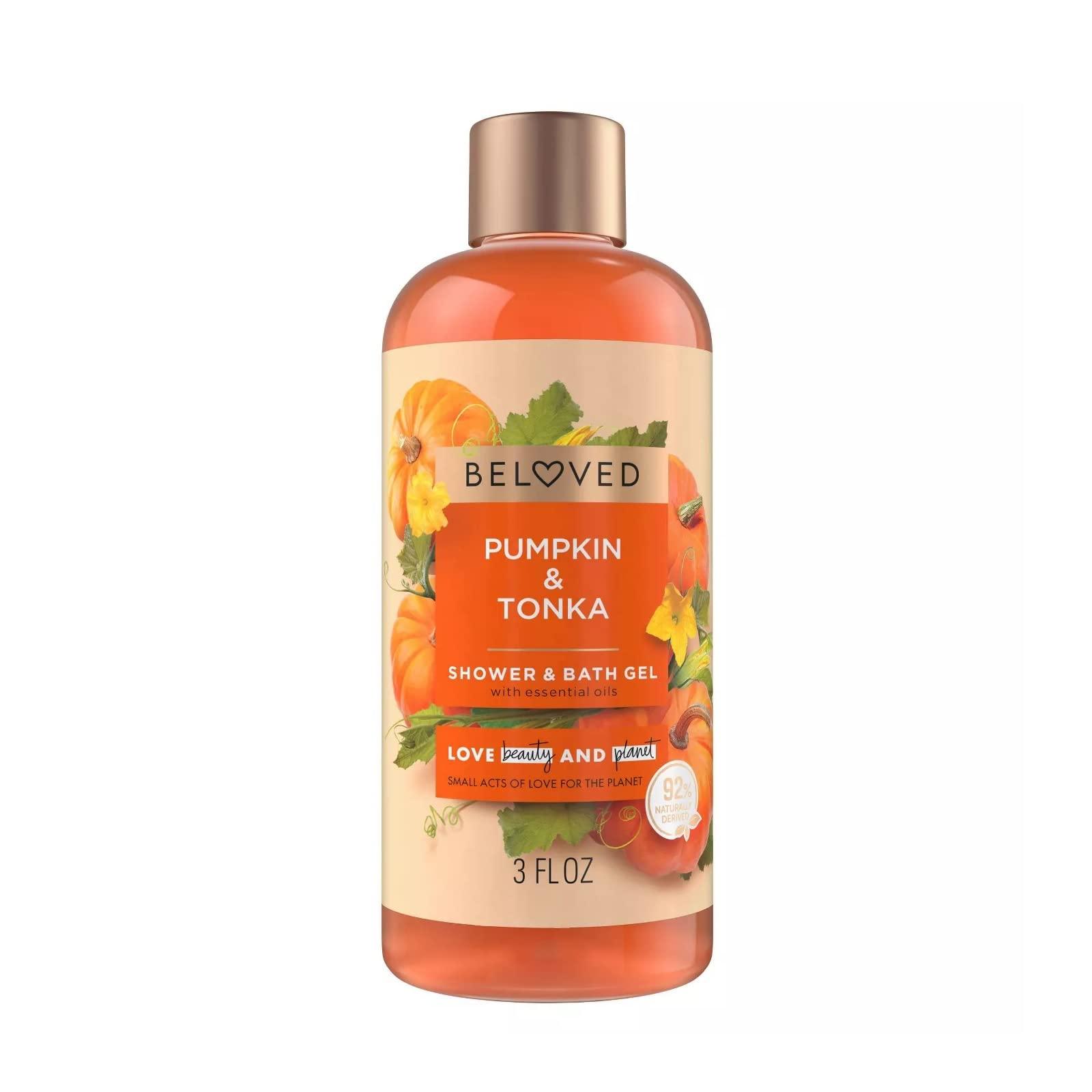Unilever Canada Beloved Pumpkin & Tonka Shower and Bath Gel (3 fl oz)