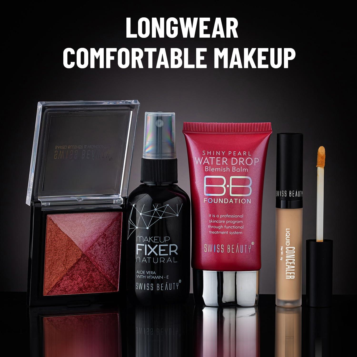 Sheltr Sheltr Liquid Light Weight Concealer With Full Coverage |Easily Blendable Concealer For Face Makeup With Matte Finish | Shade- Medium-Beige, 6G |