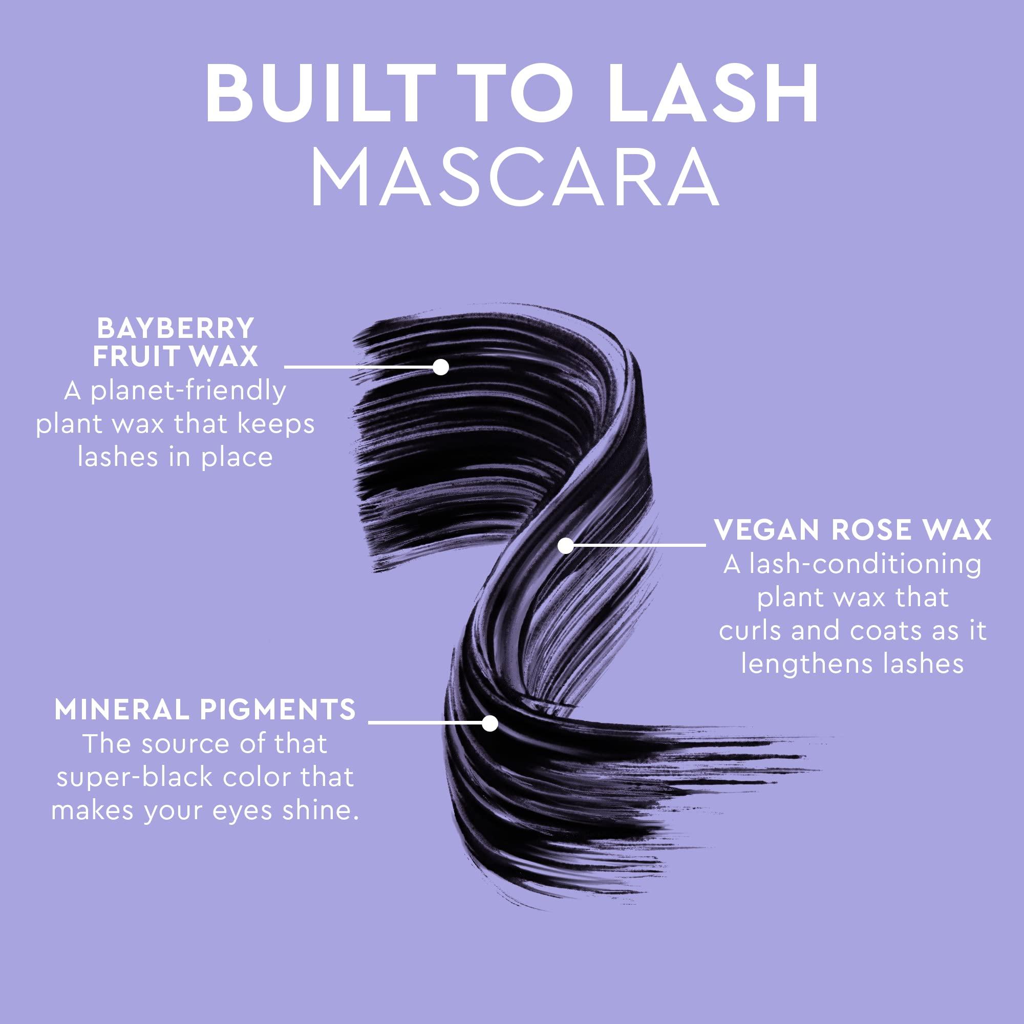 florence by mills florence by mills Built to Lash Mascara, Black, 0.3 oz / 9 mL