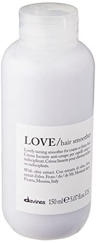 Davines Davines LOVE Hair Smoother, Leave-On Cream To Smooth Frizzy, Unruly Or Wavy Hair Weightlessly, White, 5.07 Fl. Oz.