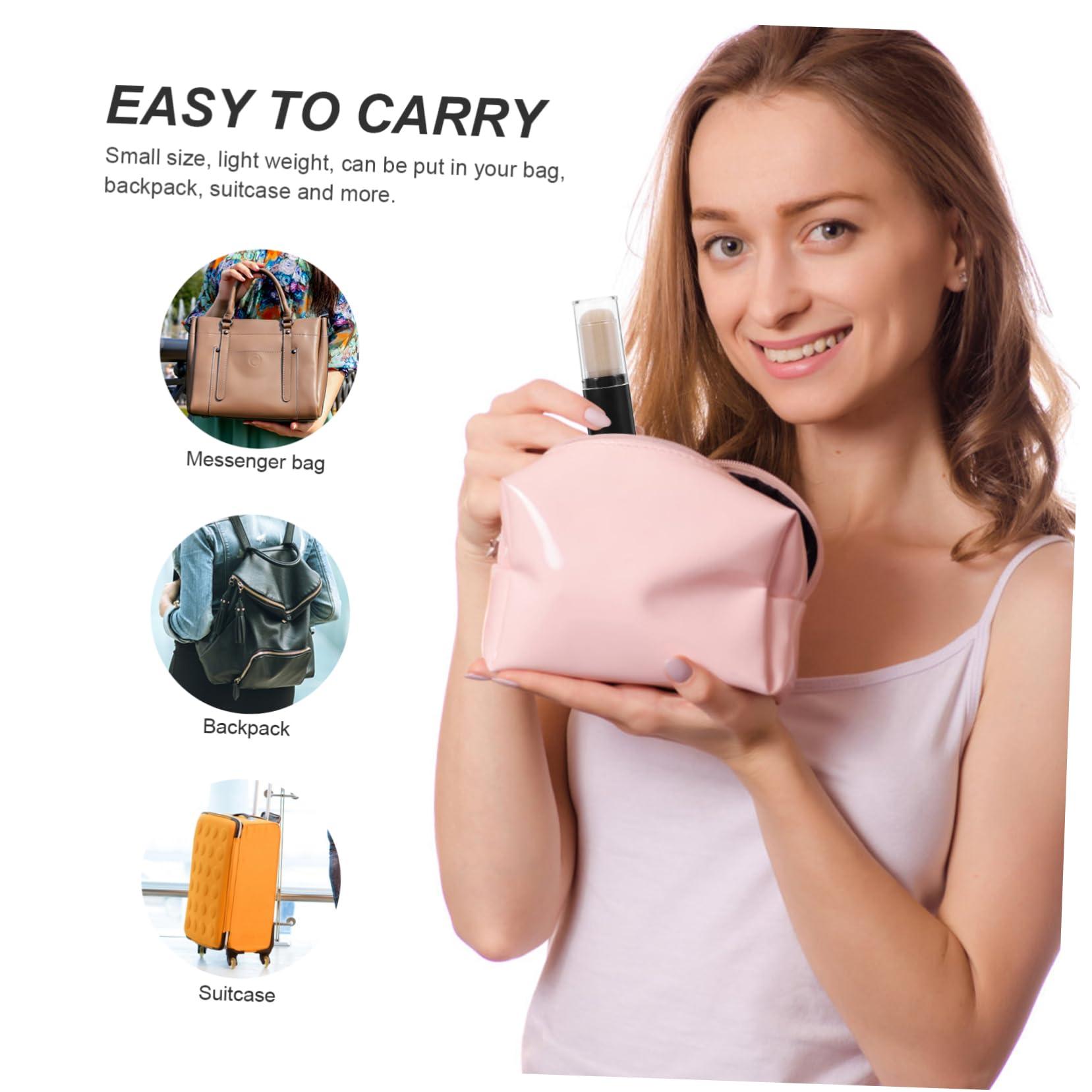 DOITOOL DOITOOL Portable Refilable Powder Brush Container Makeup Brush Blush for Makeup Highlighter Brush Powder Brush for Pressed Powder