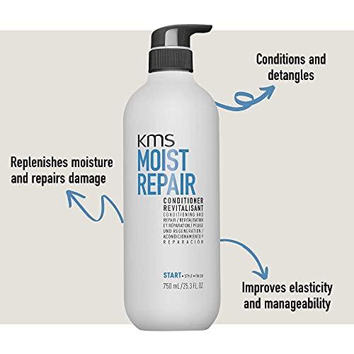 KMS KMS MOISTREPAIR Moisturizing Shampoo & Conditioner Liter Duo, 25.3 oz