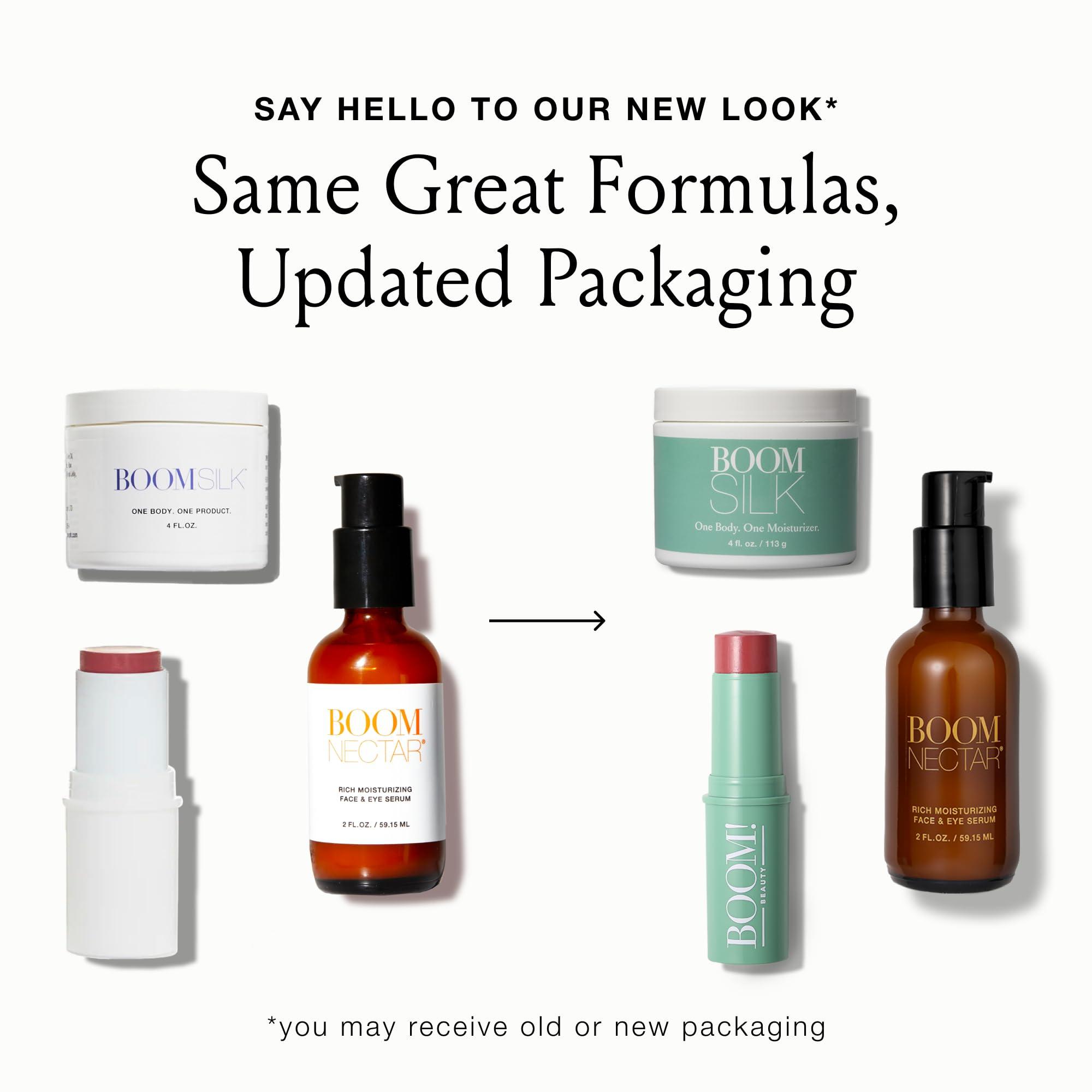 BOOM! by Cindy Joseph BOOM Beauty Boom Stick Berry: 3-in-1 Cream Blush Stick for Eyes, Lips & Cheek, Long-Wearing Blendable & Building Color Vegan Lipstick Pen for All Skin