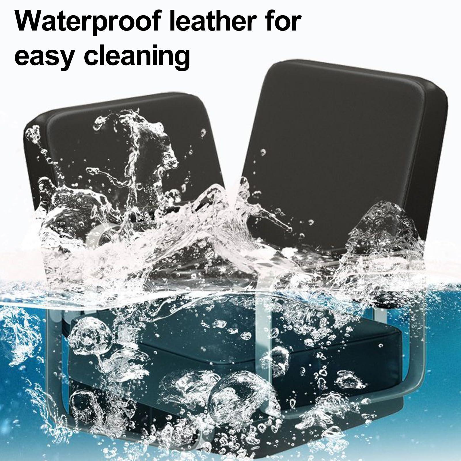 GYMNASTIKA GYMNASTIKA Hydraulic Pump Salon Chair, 360 Degree Rotating Barber Chairs Heavy Duty Styling Chair with Height Adjustable for Hair Stylist Tattoo Chair Shampoo Beauty Salon Equipment Black