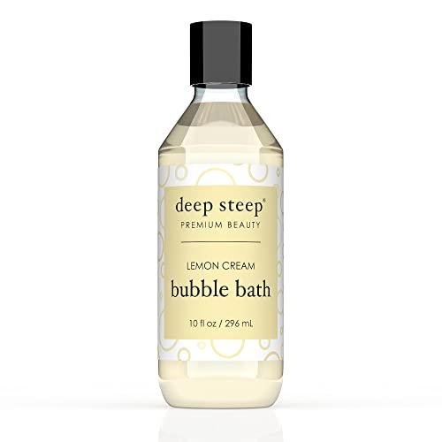 Deep Steep Deep Steep Bubble Bath, 10 oz (Lemon Cream)