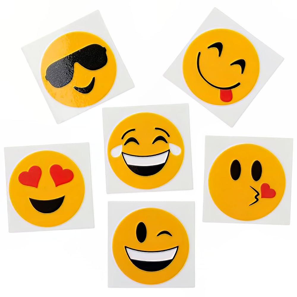 Rhode Island Novelty Rhode Island Novelty 2" Emoticon Tattoos