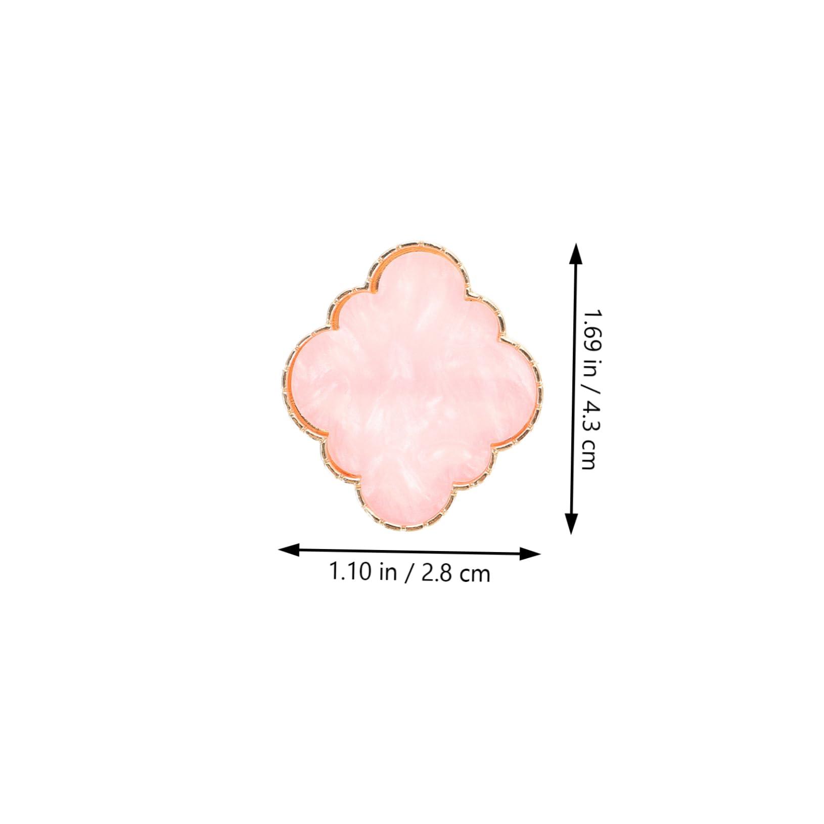 MERRYHAPY MERRYHAPY 20pcs Nail Art Ring Palettes Resin Nail Polish Tray Adjustable Ring for Manicure