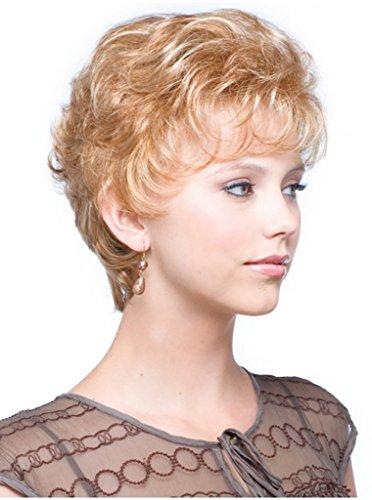 Rene of Paris & Christy's Wigs Bundle - 3 Items: Joey Wig by Rene of Paris, Christy's Wigs Q & A Booklet & Wide Tooth Comb - Color: SPRING HONEY