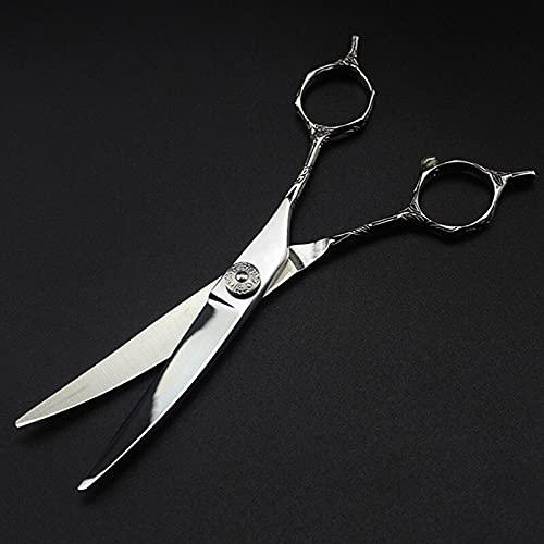 ZZYY Hair Cutting Scissors, Professional Japan steel 6 '' alligator hair scissors haircut scissor thinning barber hair cutting shears hairdresser scissors BY ZZYY (Color : Green)