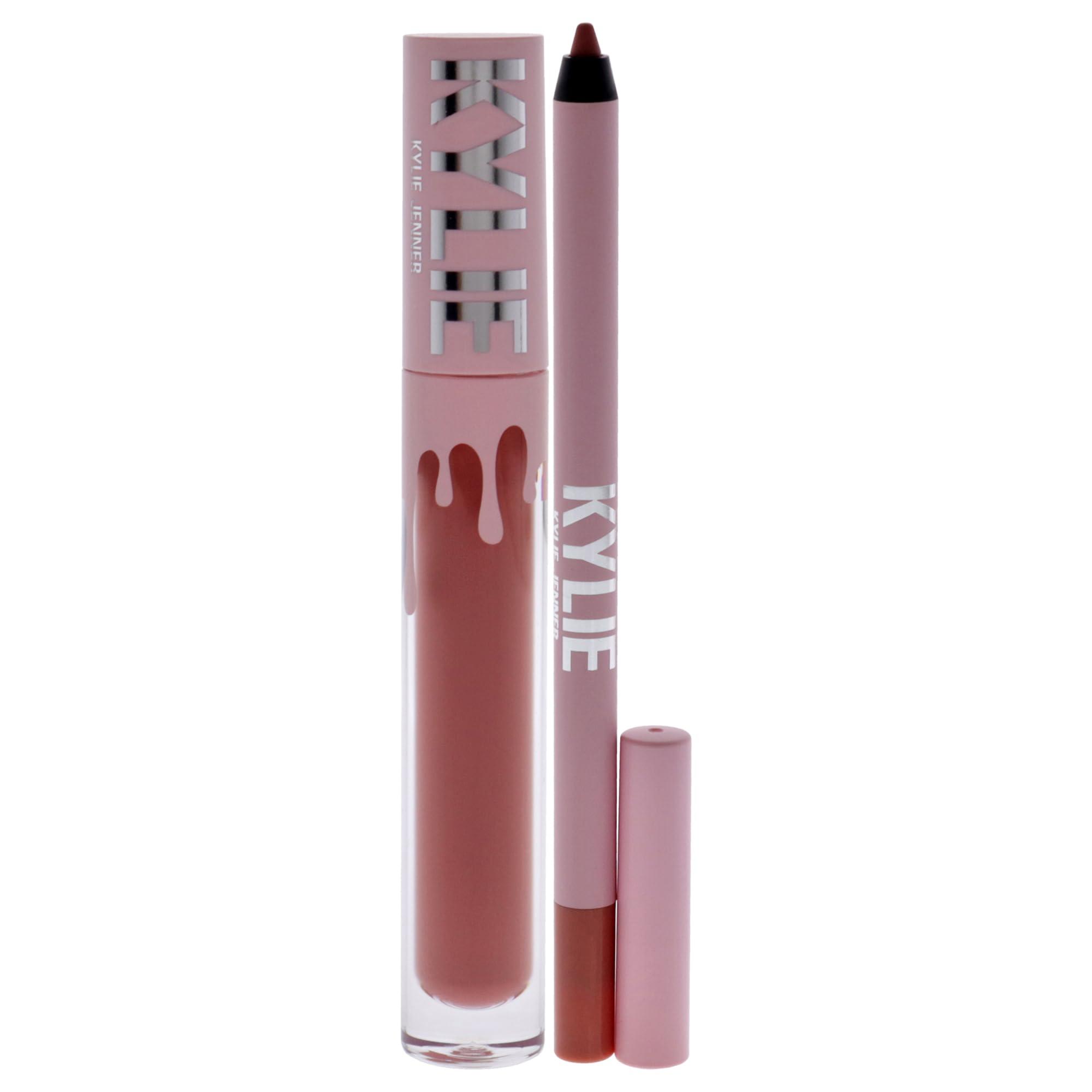 Kylie Cosmetics Kylie Cosmetics Matte Lip Kit - 801 Liquid Queen for Women - 2 Pc 0.10oz Matte Liquid Lipstick, 0.03oz Lip Liner