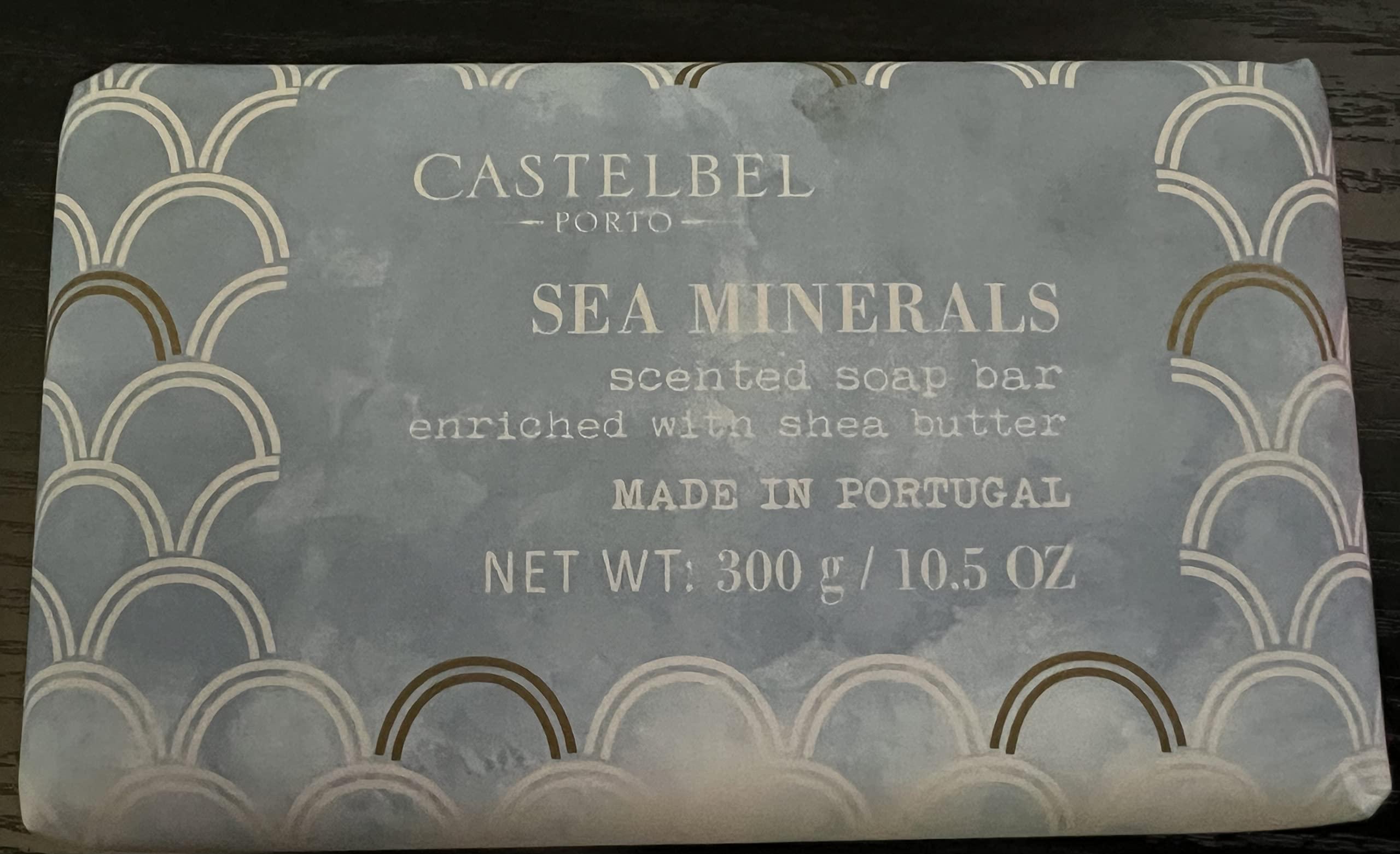 Castelbel Porto Castelbel Porto Sea Minerals - Enriched With Shea Butter Scented Soap Bar - 10.5oz