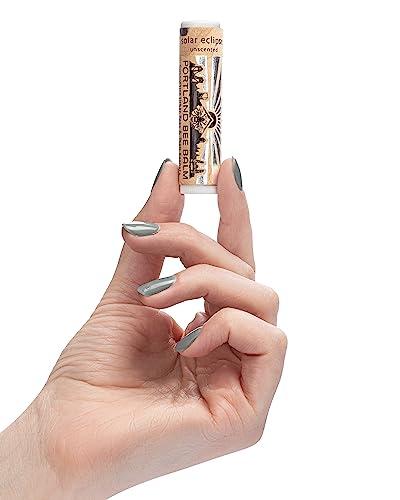 Portland Bee Balm Portland Bee Balm Solar Eclipse All Natural Handmade Beeswax Based SPF 15 Lip Balm, 9 Count