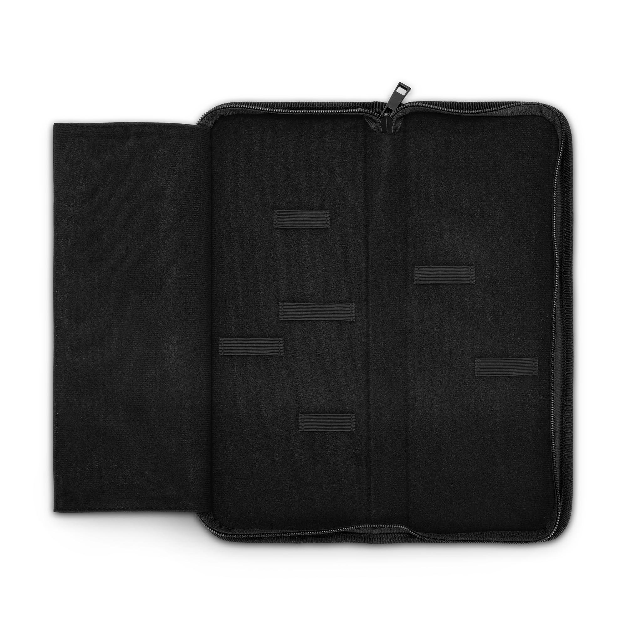 CreaProducts Original CreaClip Case and Hair Scissors, Hair Cutting Tool Hair Cutting Shears Thinning Scissors Hair Comb for Layers Bangs Kids Hair Cut Hair Cutting Kit (Set of 5)