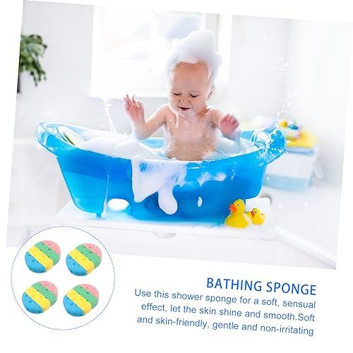 FOMIYES FOMIYES Body Sponges for Shower 12 Pcs Seaweed Bath Sponge Loofah Back Scrubber Cleaning Supplies African Exfoliating Net Sponge Scrubbers Natural Sea Sponge Bath Exfoliating Sponge Baby Tool Body