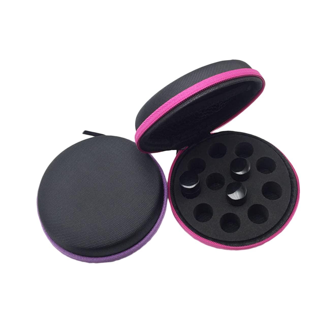 BIUDECO BIUDECO 4 Pcs 12 Essential Oil Storage Case Essential Oils Essential Oil Holder Essential Oil Storage Bag Essential Oil Bag Essential Oil Case