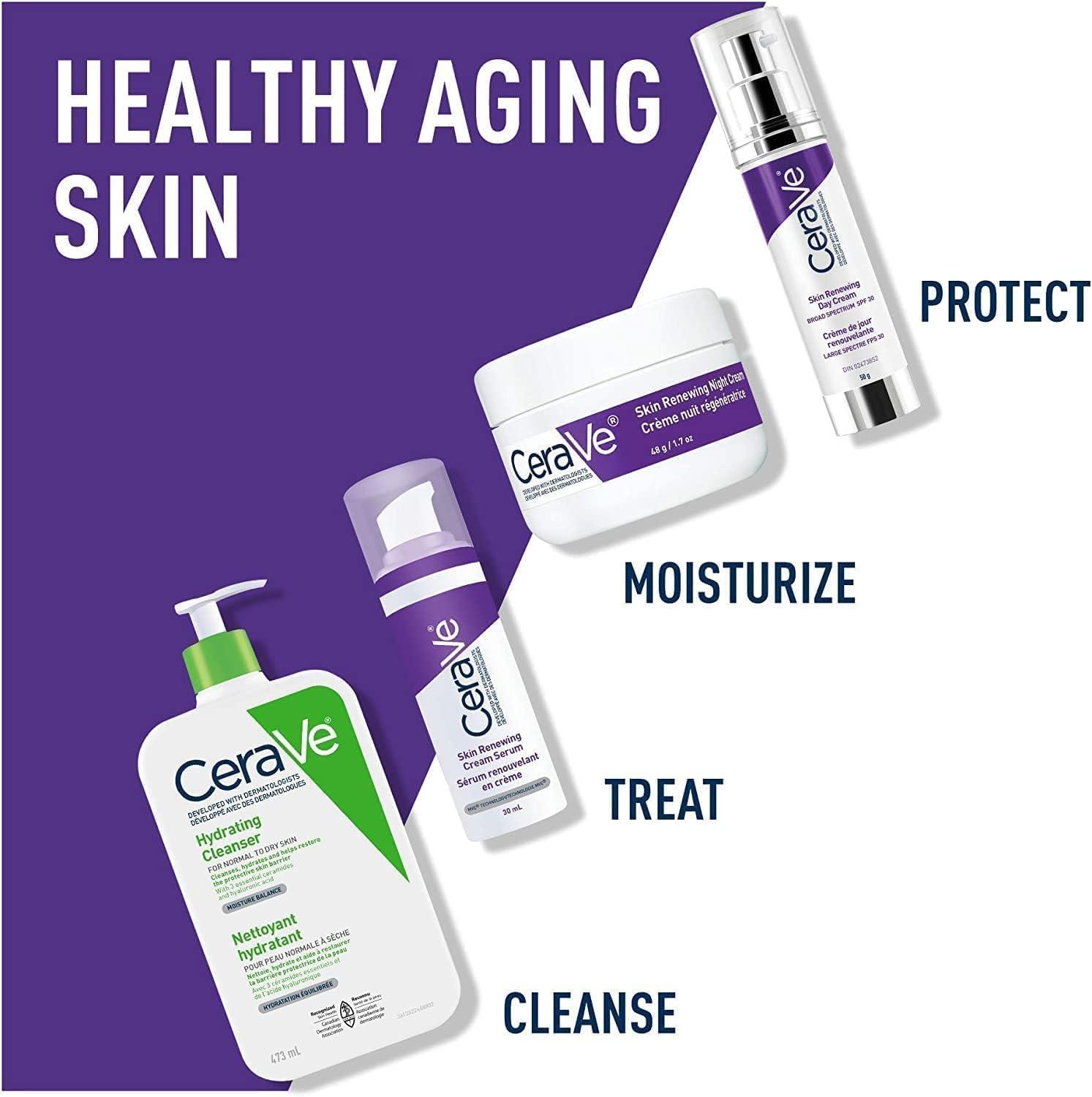 CeraVe Cerave Skin Renewing Cream Serum 1 Ounce